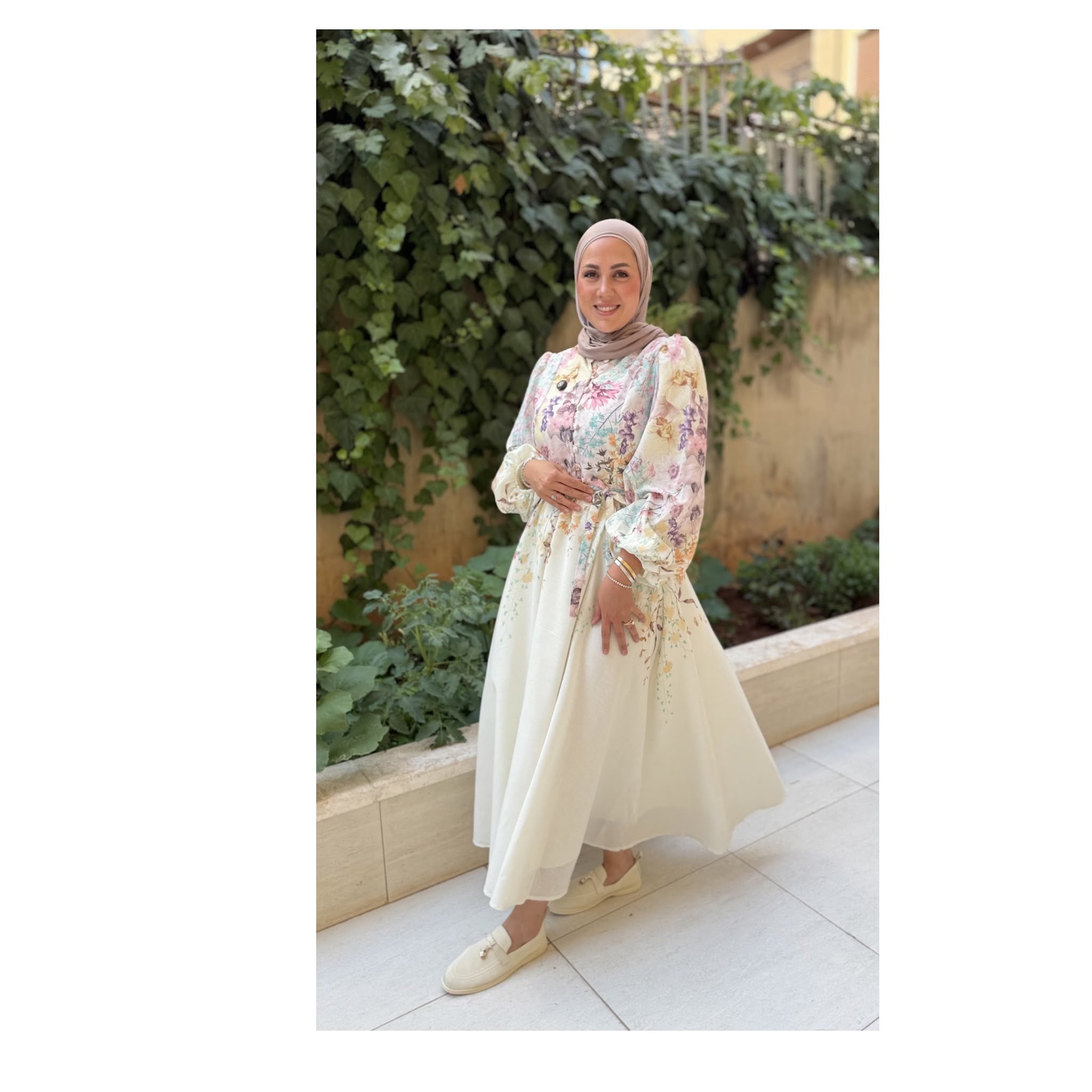 Floral Unique Dress