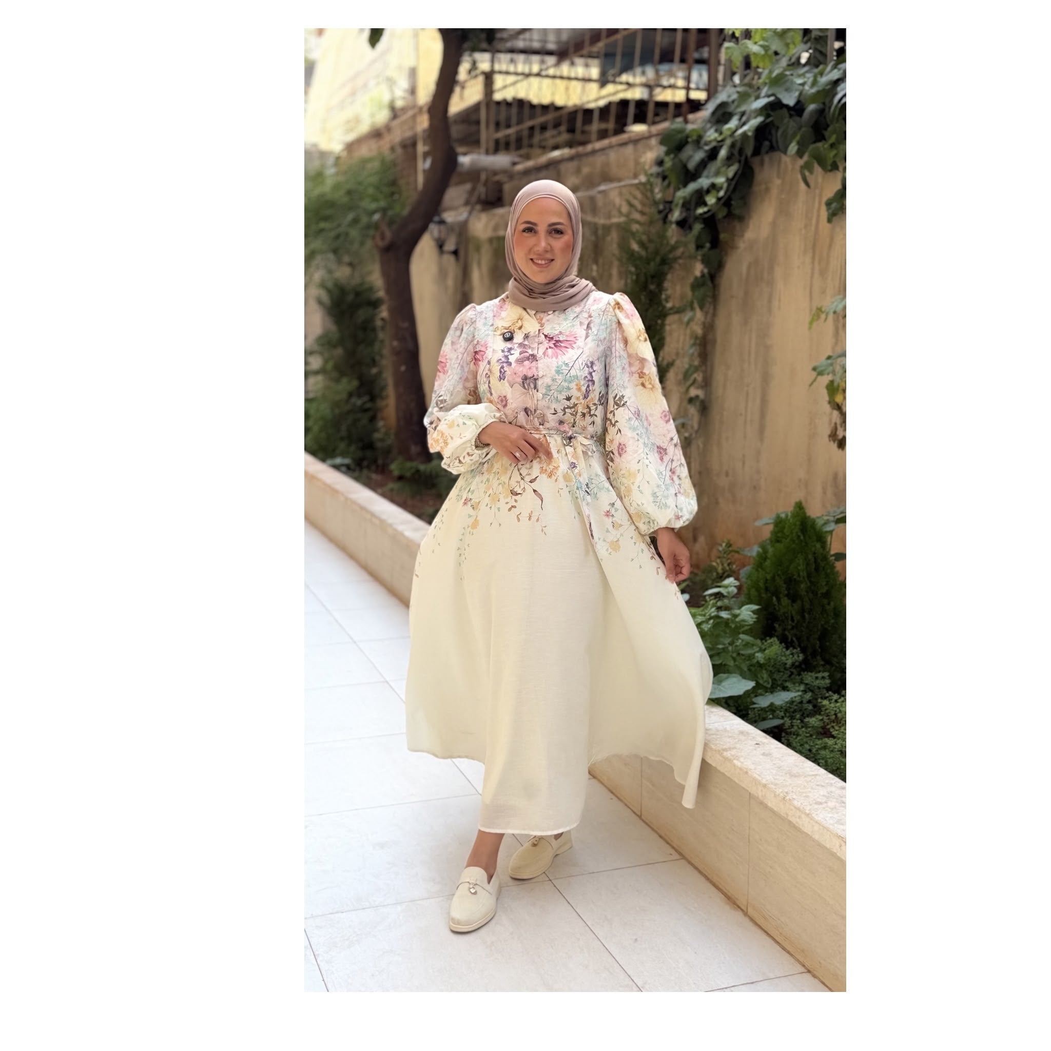 Floral Unique Dress